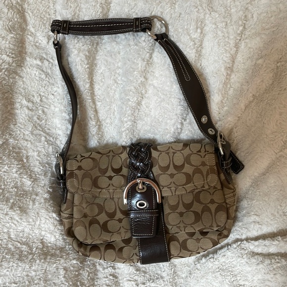 Coach Handbags - Coach Shoulder Bag with Braided strap